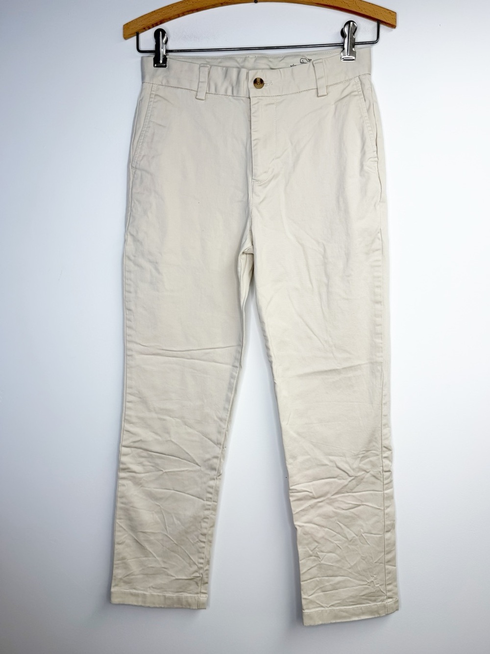 Vineyard Vines Boys’ Breaker Pants Stone Light Khaki Size Medium 12-14